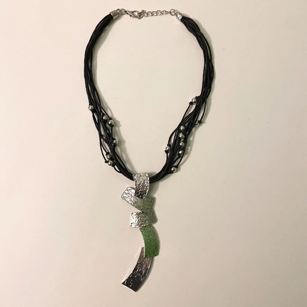 Fashion Necklace Multi Row Layered 24  Inch Statement Piece Necklace